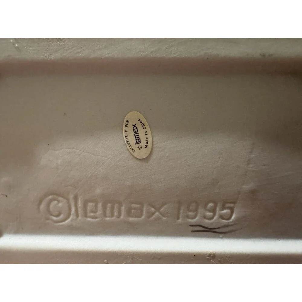 Lemax Deluxe Village Square “Stratford School” Retired 1995 No Light Vintage
